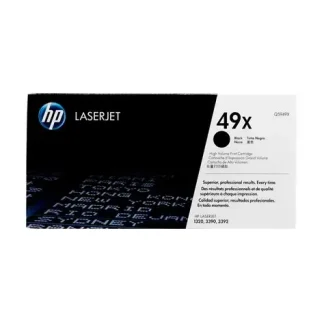 HP 49X 高容量黑色原廠 LaserJet 碳粉匣