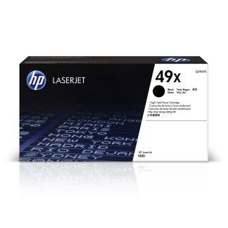 HP 49X 高容量黑色原廠 LaserJet 碳粉匣