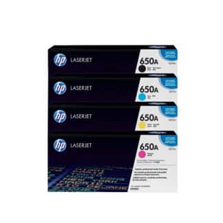 HP 650A 彩色原廠 LaserJet 碳粉盒