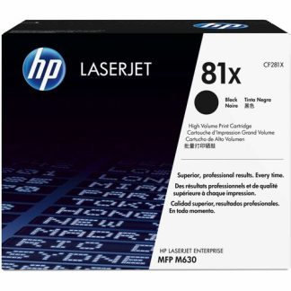 HP 81X 高容量黑色原廠 LaserJet 碳粉盒