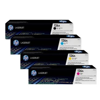 HP 126A 彩色原廠 LaserJet 碳粉盒