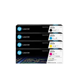 HP 222A 彩色原廠 LaserJet 碳粉盒