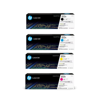 HP 222X 高打印量彩色原廠 LaserJet 碳粉盒