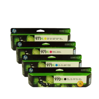 HP 970XL 970XL高容量彩色原廠墨盒