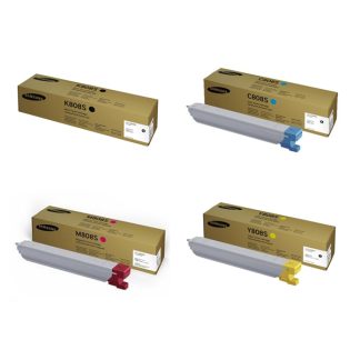 Samsung CLT-K808S CLT-C808S CLT-M808S CLT-Y808S彩色原廠碳粉匣