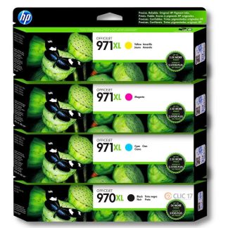 HP 970XL 971XL高容量彩色原廠墨盒