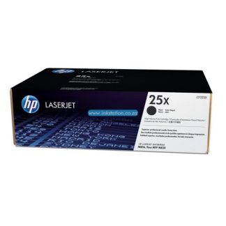 HP 25X 高容量黑色原廠 LaserJet 碳粉盒