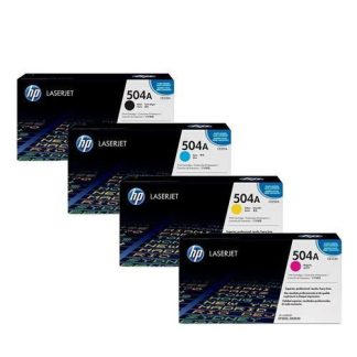 HP 504A 彩色原廠 LaserJet 碳粉盒