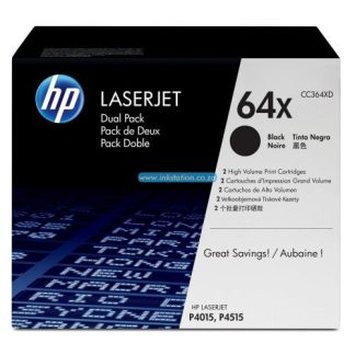 HP 64X 高容量黑色原廠 LaserJet 碳粉匣