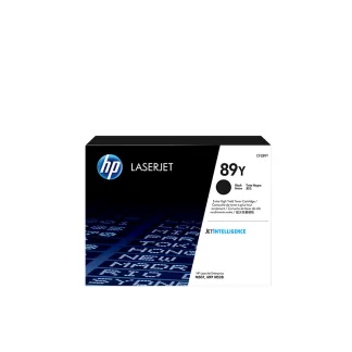 HP 89Y LaserJet 超高打印量黑色原廠碳粉盒