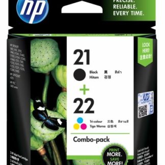HP 21黑色/22三色 套裝 原廠墨盒