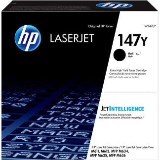 HP 147Y LaserJet 超高打印量黑色原廠碳粉匣