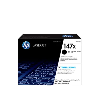 HP 147X LaserJet 高打印量黑色原廠碳粉匣