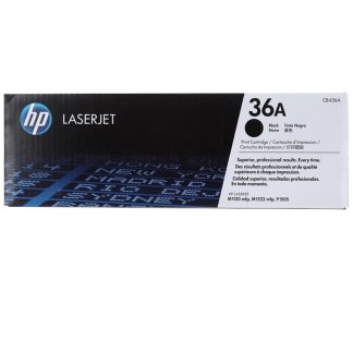 HP 36A LaserJet 黑色原廠碳粉匣