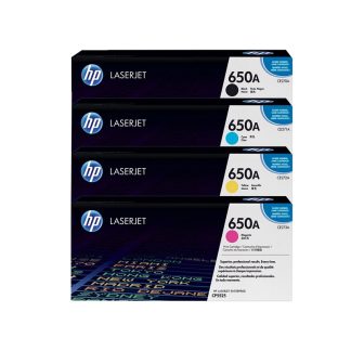 HP 650A 彩色原廠 LaserJet 碳粉盒